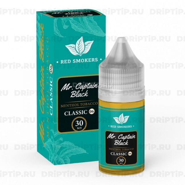 Жидкость Mr. Captain Black Classic - Menthol Tobacco Жидкость Mr. Captain Black Classic - Menthol Tobacco