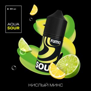 Fummo Aqua Sour Salt - Кислый Лимон с Лаймом Fummo Aqua Sour Salt - Кислый Лимон с Лаймом