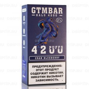 Gtm Bar Halo 4200 - Cran Blueberry Gtm Bar Halo 4200 - Cran Blueberry