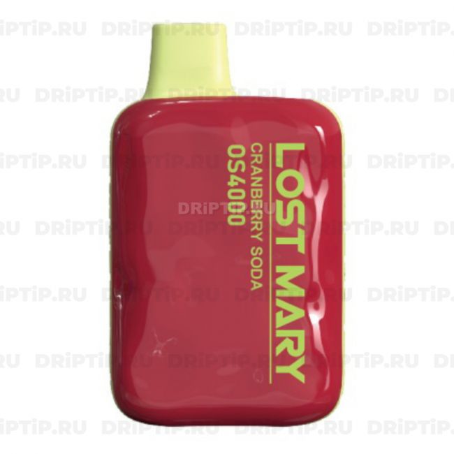 Lost Mary OS4000 - Клюквенная Сода Lost Mary OS4000 - Клюквенная Сода
