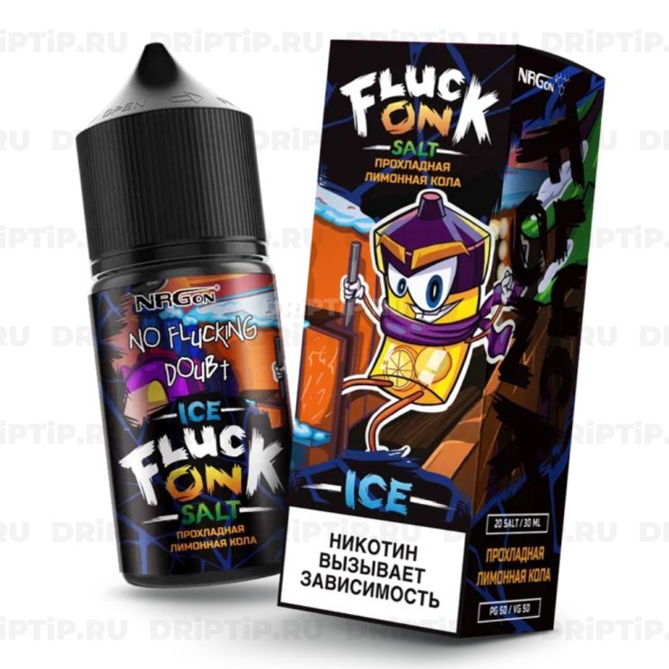 Жидкость Fluck On Salt - Лимонная Кола 