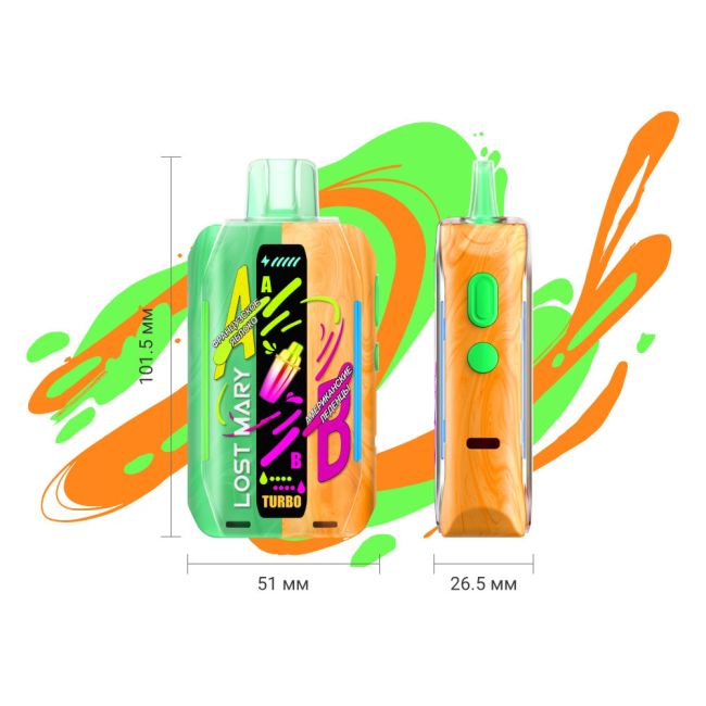 Lost Mary Mixer+ 25000 - Яблочные леденцы