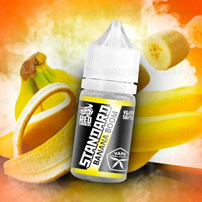 Жидкость Standard Salt - Banana Boom Жидкость Standard Salt - Banana Boom
