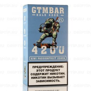 Gtm Bar Halo 4200 - Kiwi Passionfruit Guava