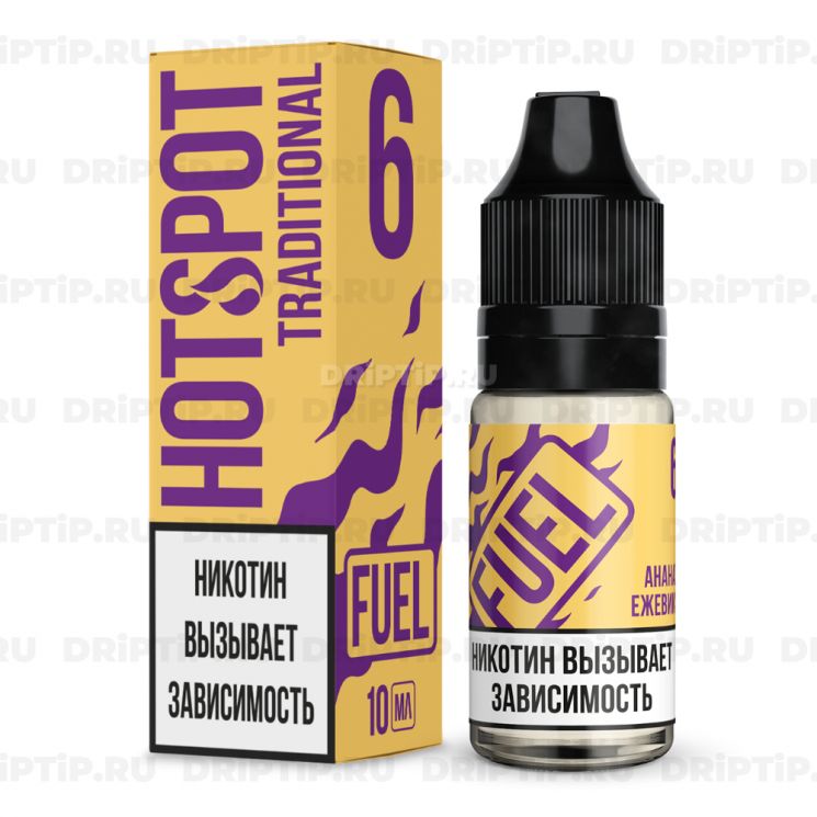 Жидкость Hotspot Traditional - Ананас Ежевика 