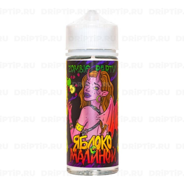 Жидкость Zombie Party Яблоко с малиной 3mg 120ml 
