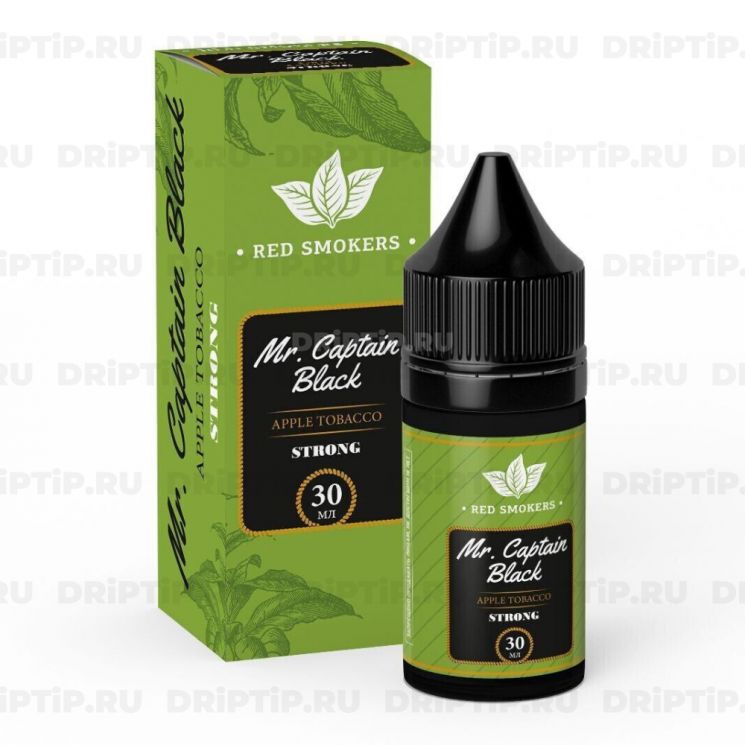 Жидкость Mr. Captain Black Salt - Apple Tobacco 