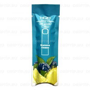 Одноразовая электронная сигарета HQD Cuvie - Малина Лимон