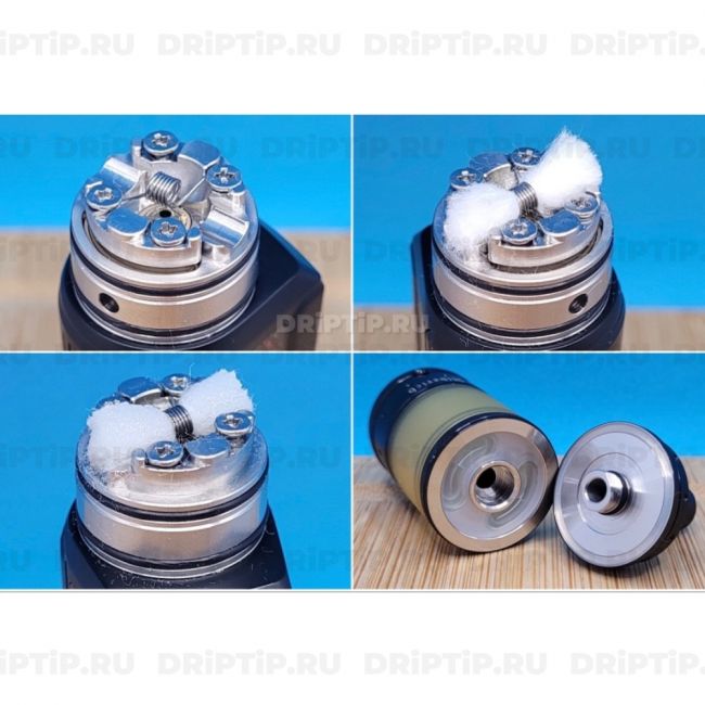 Vapefly Alberich MTL RTA - обслуживаемый бак