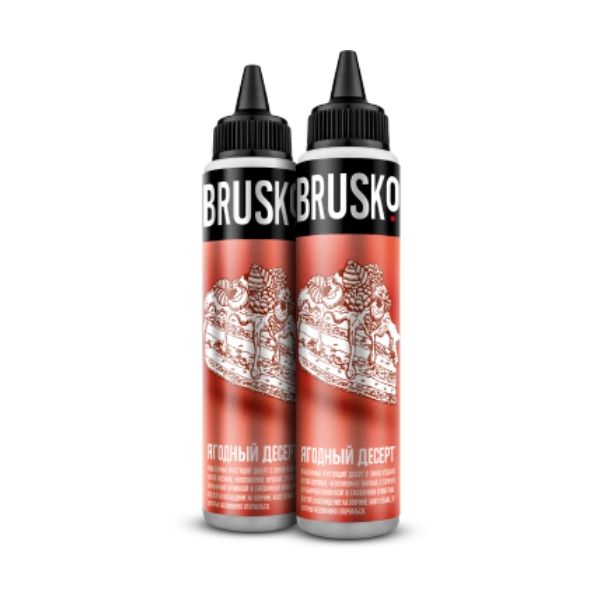 Жидкость Brusko - Ягодный десерт 