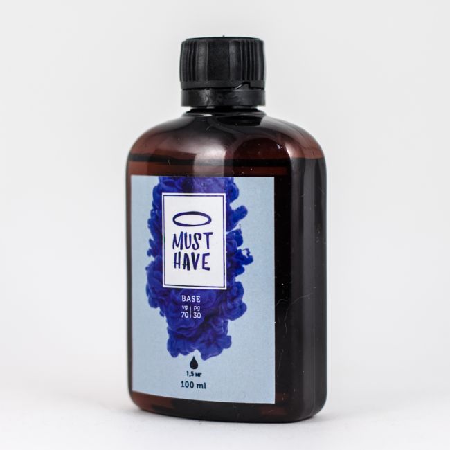 Основа MUST HAVE 70/30 1.5mg 100ml Основа MUST HAVE 70/30 1.5mg 100ml