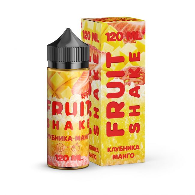 Жидкость Fruit Shake Клубника-Манго 3mg 120ml Жидкость Fruit Shake Клубника-Манго 3mg 120ml