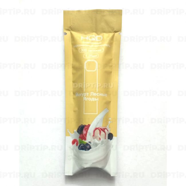 Одноразовая электронная сигарета HQD Cuvie - Йогурт Лесные Ягоды Одноразовая электронная сигарета HQD Cuvie - Йогурт Лесные Ягоды