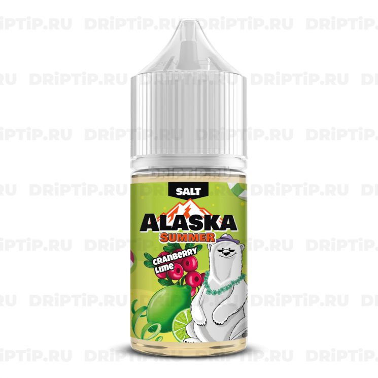 Жидкость Alaska Summer Salt - Cranberry Lime 