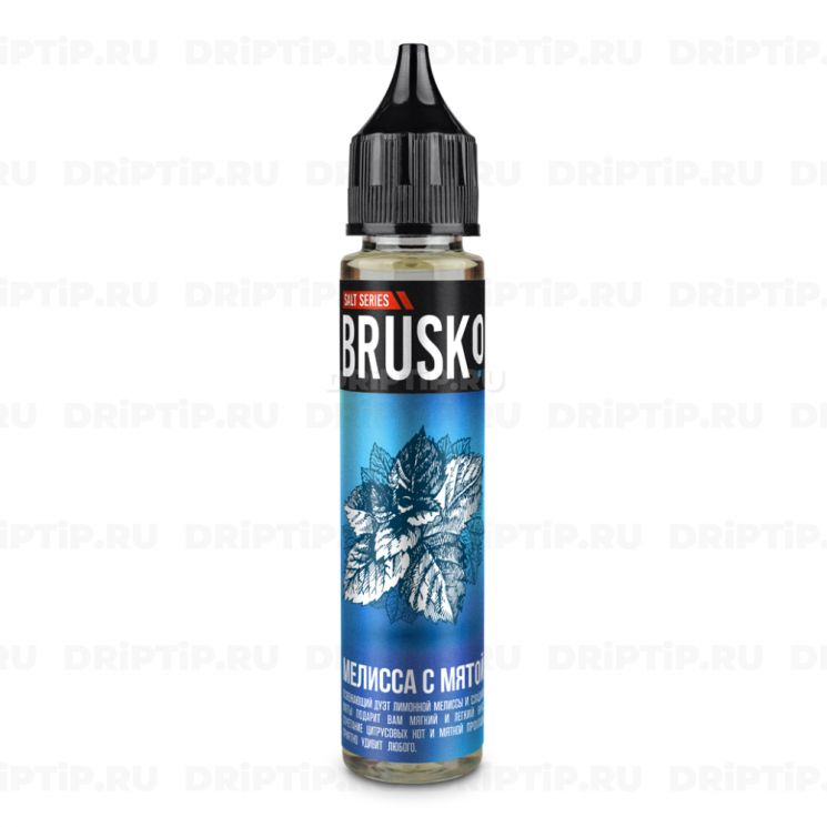 Жидкость Brusko Salt - Мелисса с мятой 