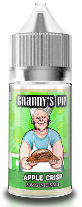 GRANNY'S PIE SALTS Apple Crisp 25mg 30ml GRANNY'S PIE SALTS Apple Crisp 25mg 30ml