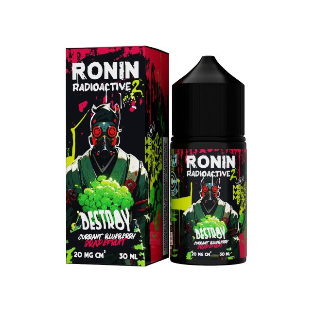 Жидкость RONiN Radioactive v2 Salt - Destroy Жидкость RONiN Radioactive v2 Salt - Destroy