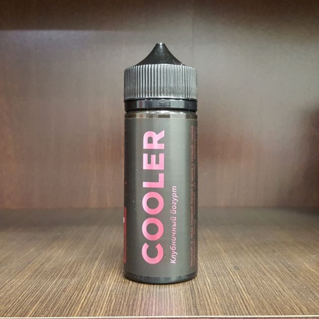 Жидкость Cooler Black Клубничный йогурт 3mg 120ml Жидкость Cooler Black Клубничный йогурт 3mg 120ml