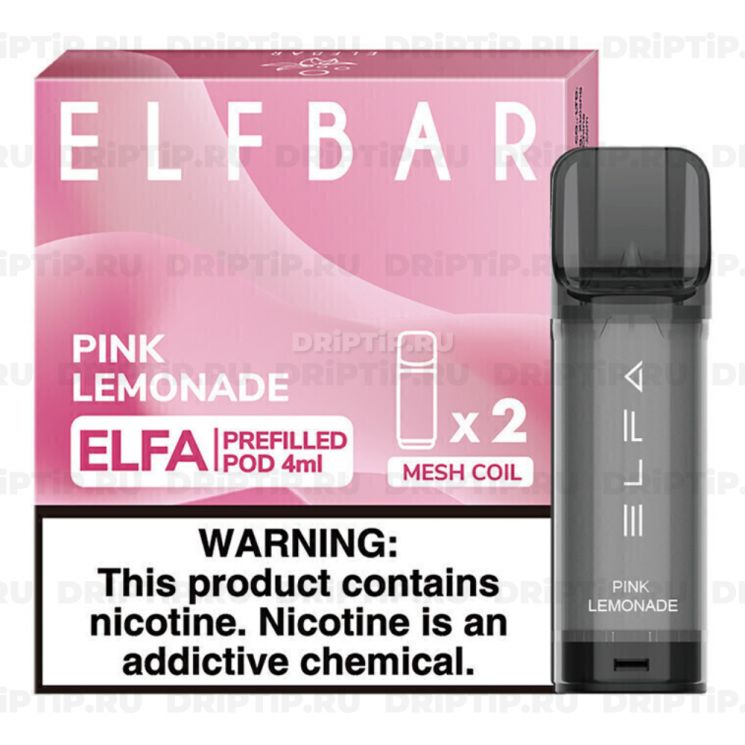 Картридж Elf Bar Elfa - Розовый Лимонад / 2шт
