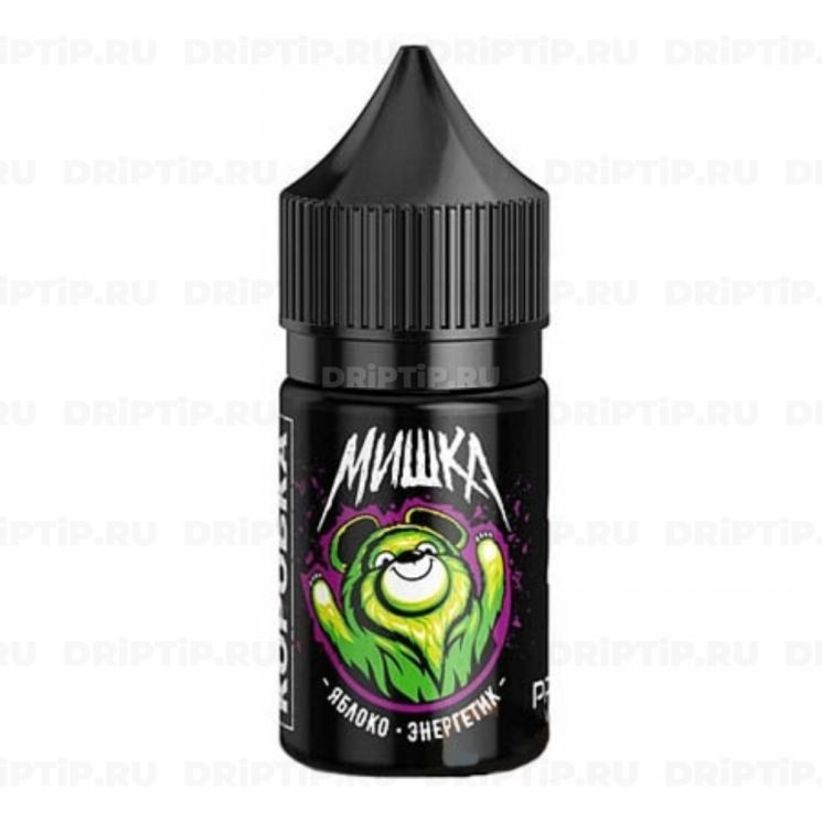 Жидкость Мишка Salt - Яблоко Энергетик 
