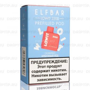 Картридж Elf Bar Lowit - Арбузный Лед