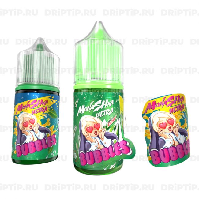 Жидкость Monashka Bubbles Salt - Mountain Dew Жидкость Monashka Bubbles Salt - Mountain Dew