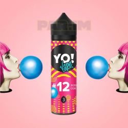 YO VAPE 100ml №12 Bubble Gum 3mg