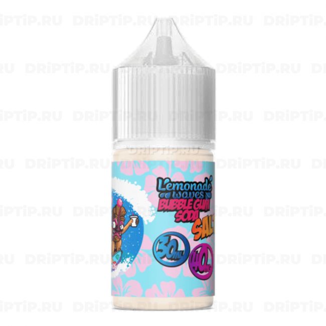 Lemonade Waves Salt - Bubble Gum Soda Lemonade Waves Salt - Bubble Gum Soda