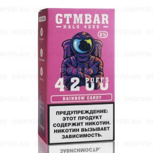Gtm Bar Halo 4200 - Rainbow Candy Gtm Bar Halo 4200 - Rainbow Candy