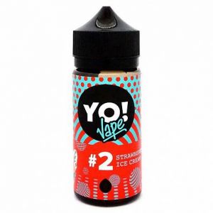YO VAPE 100ml №2 Strawberry Ice Cream 3mg
