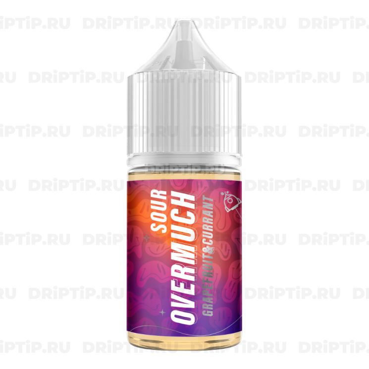 Жидкость Overmuch Sour Salt - Grapefruit and Currant 
