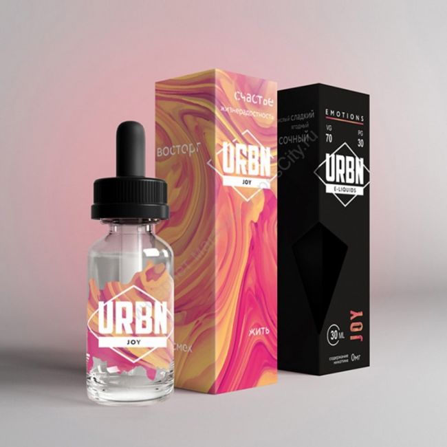 URBN EMOTIONS Joy 3mg, 30ml URBN EMOTIONS Joy 3mg, 30ml