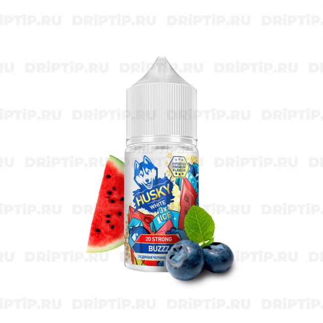 Жидкость Husky Import White 3xICE Salt - Buzzz 