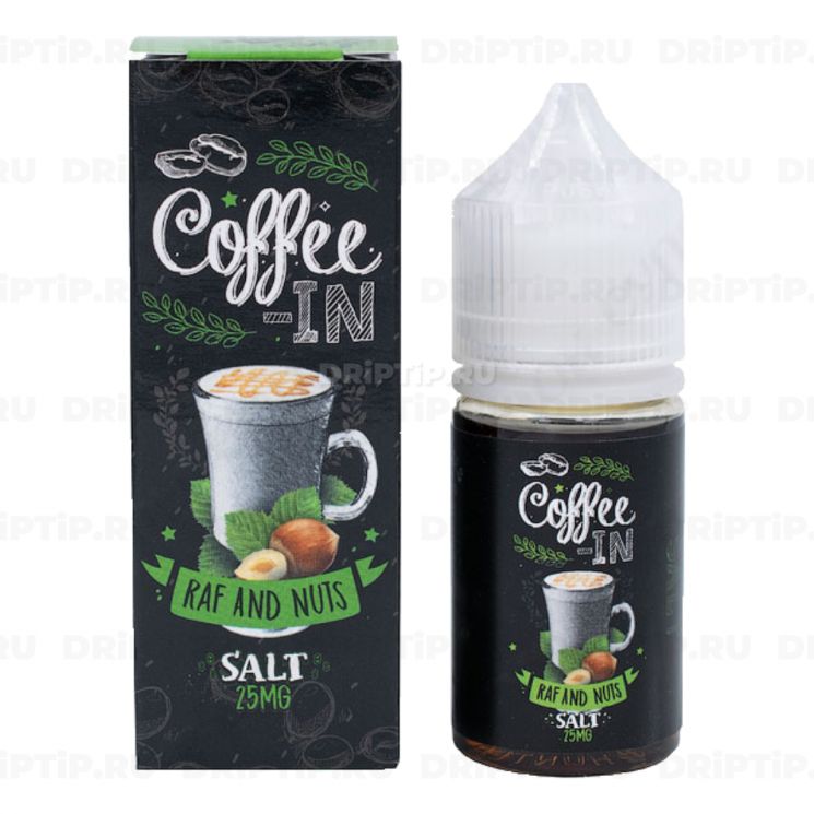 Жидкость Coffee-in Salt - Raf nuts 