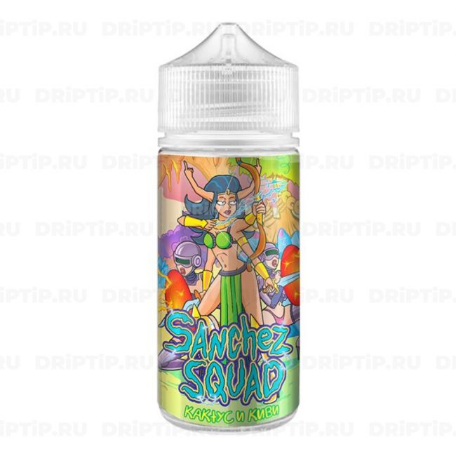 Жидкость Sanchez Squad - Кактус и Киви Жидкость Sanchez Squad - Кактус и Киви