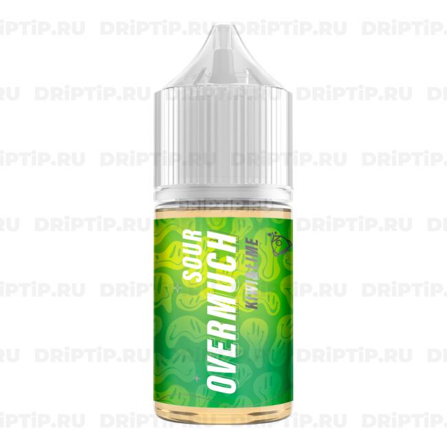 Жидкость Overmuch Sour Salt - Kiwi and Lime 