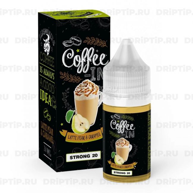 Жидкость Coffee-In Salt - Latte Pear Caramel 
