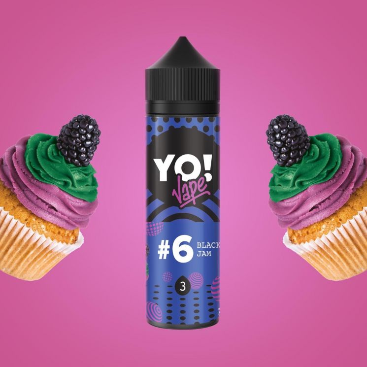 YO VAPE 100ml №6 Blackberry Jam 3mg