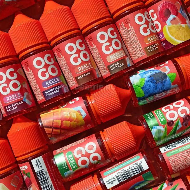 Жидкость Oggo Reels Salt - Алоэ Клубника Киви 