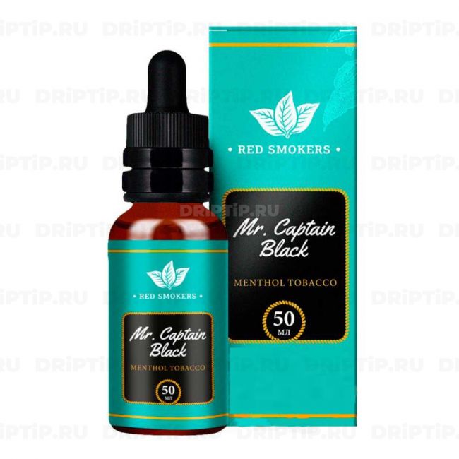 Жидкость Mr. Captain Black - Menthol Tobacco Жидкость Mr. Captain Black - Menthol Tobacco