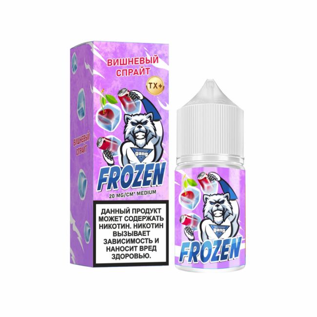 Жидкость Gang Frozen Salt - Вишневый Спрайт Жидкость Gang Frozen Salt - Вишневый Спрайт