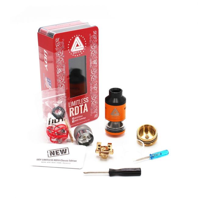 iJoy Limitless RDTA Classic Edition - обслуживаемый бак