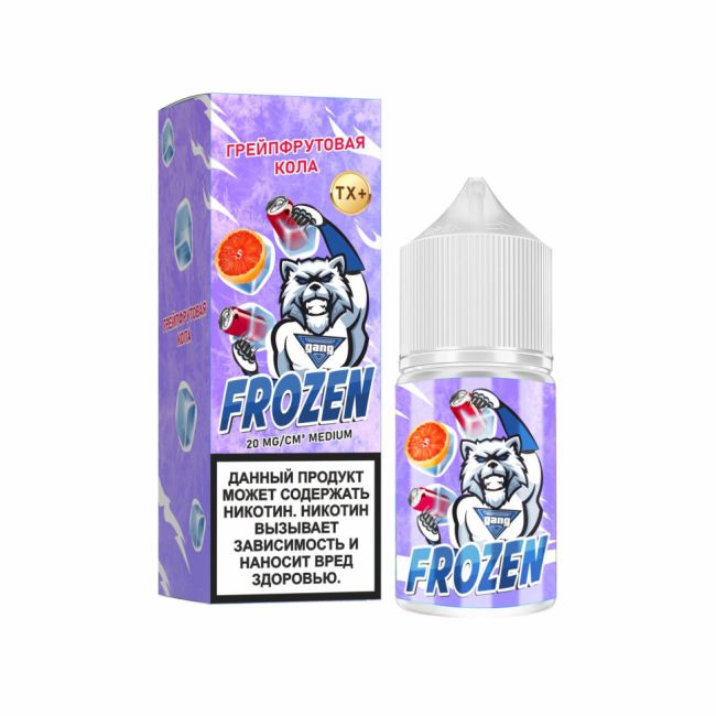 Жидкость Gang Frozen Salt - Грейпфрутовая Кола 