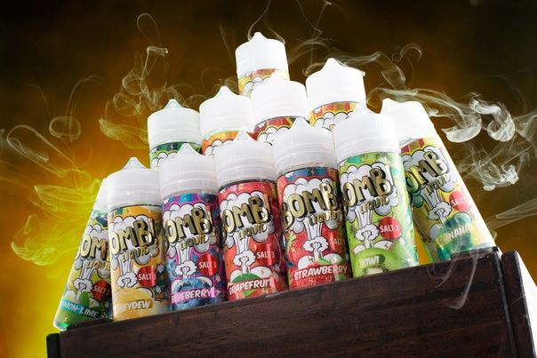 BOMB! Liquid Red Apple 0mg 120ml + никобустер BOMB! Liquid Red Apple 0mg 120ml + никобустер