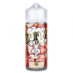 BOMB! Liquid Red Apple 0mg 120ml + никобустер BOMB! Liquid Red Apple 0mg 120ml + никобустер