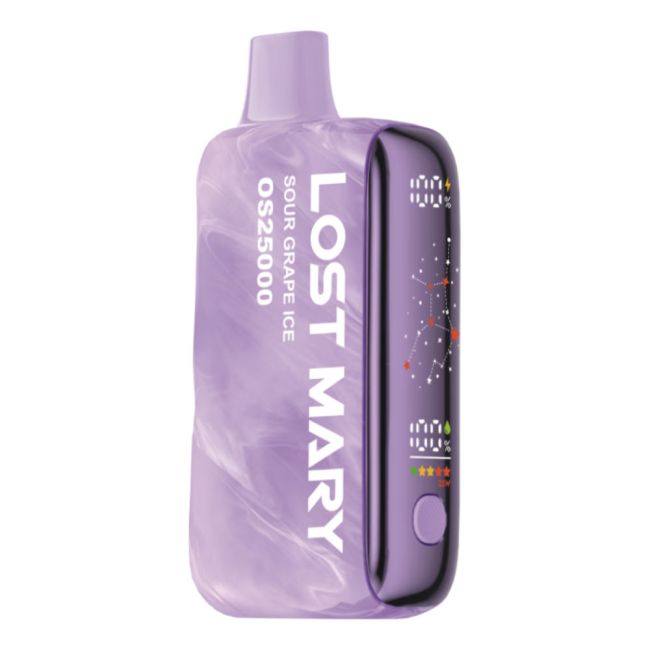 Lost Mary OS25000 - Кислый Виноград Лёд Lost Mary OS25000 - Кислый Виноград Лёд