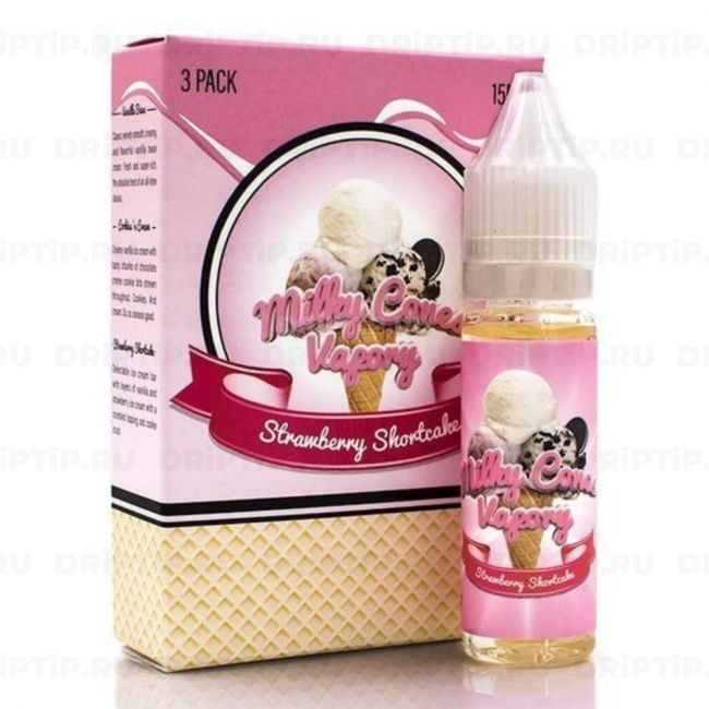 Milky Cones Vapory - Strawberry Shortcake