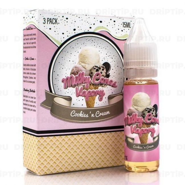 Milky Cones Vapory - Cookies n Cream Milky Cones Vapory - Cookies n Cream