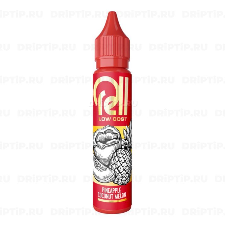 Жидкость Rell Low Cost Salt - Pineapple Coconut Melon 