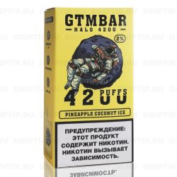Gtm Bar Halo 4200 - Pineapple Coconut Ice